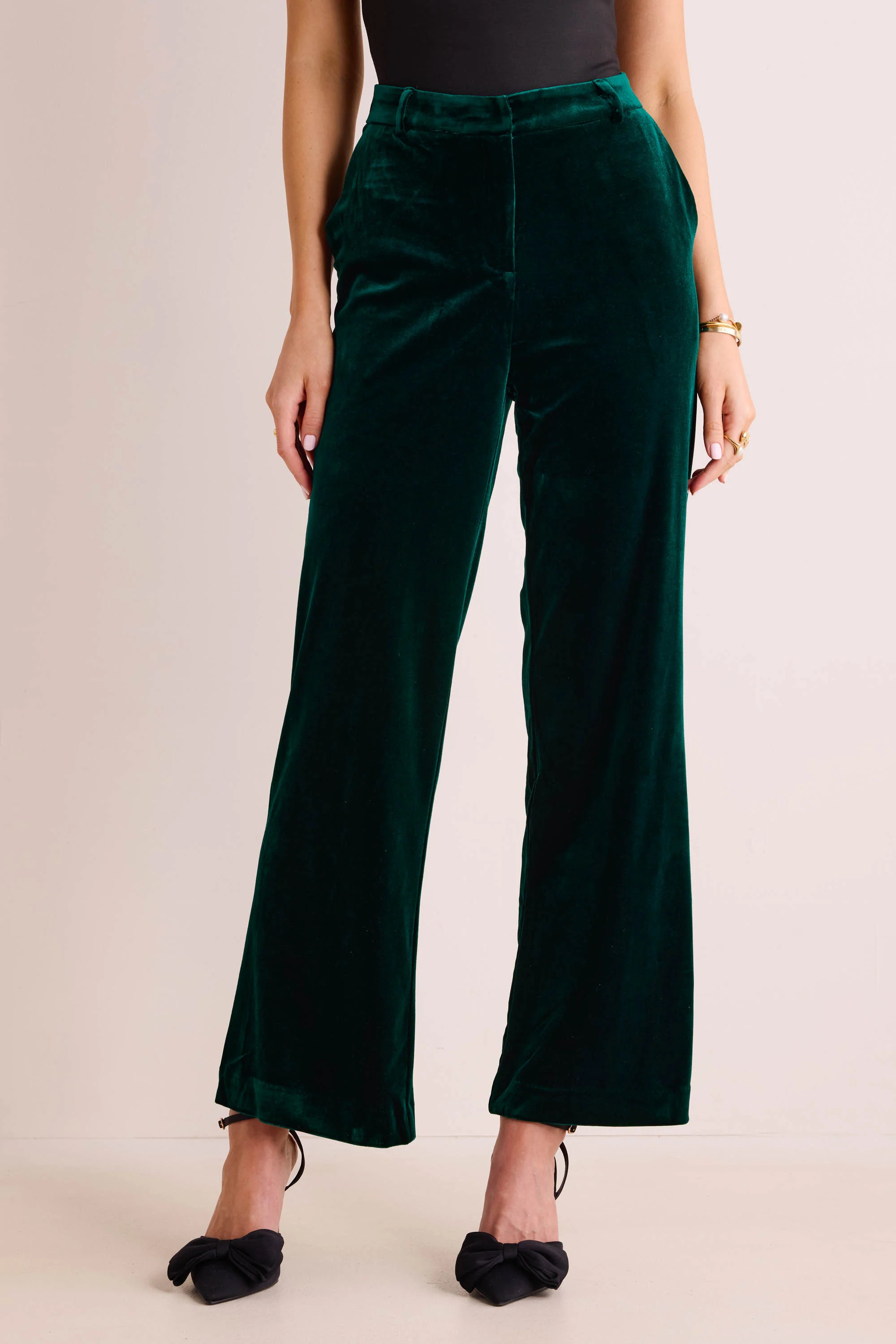 Dawn Pants- Hunter Green | Avara