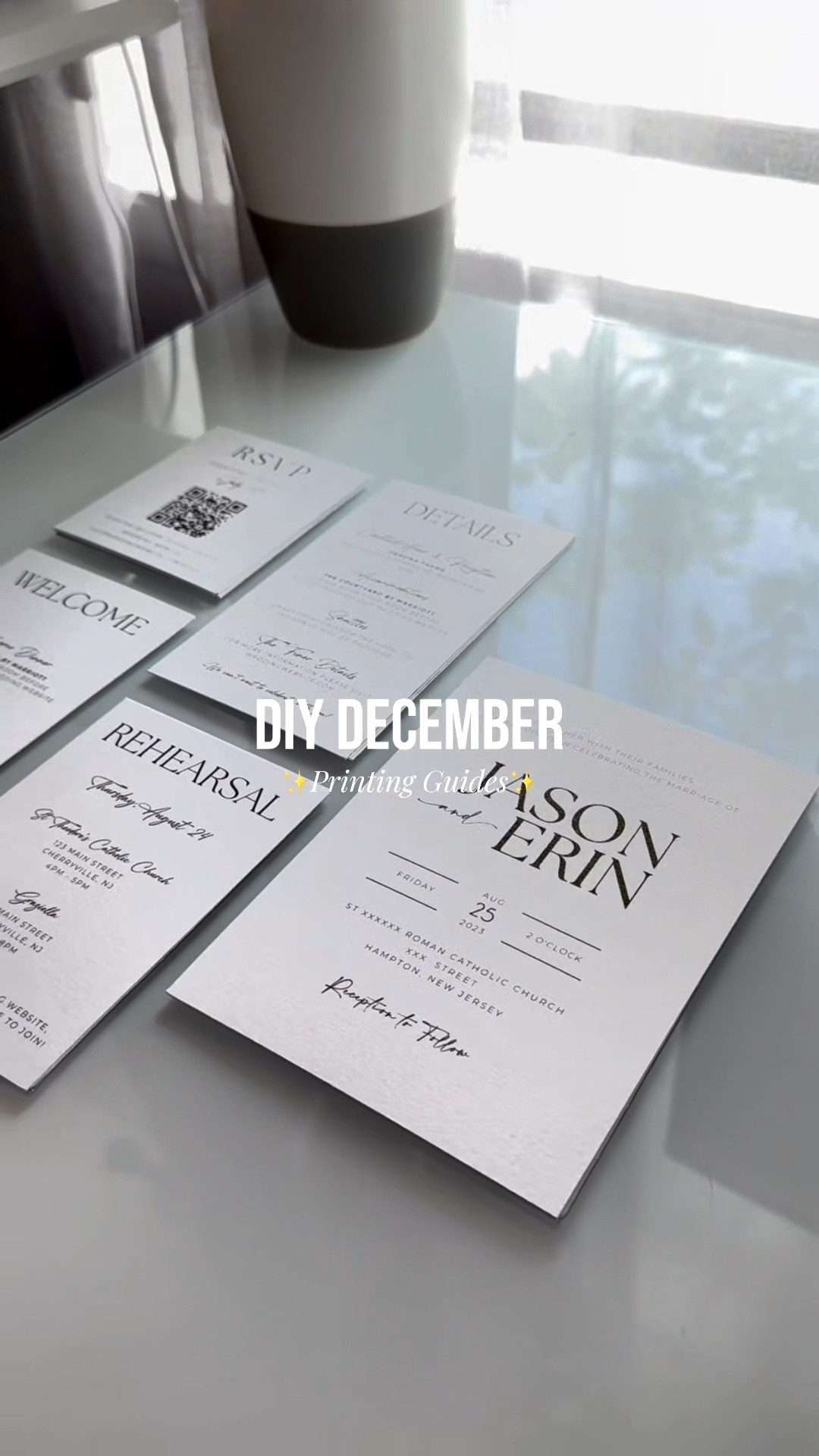 DIY Invitation Suite with Printing Guides ✨

#LTKWedding