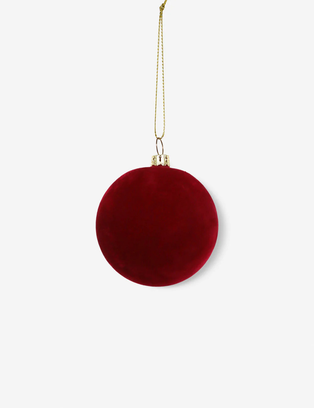 Velvet Ball Ornament (Set of 2) | Lulu and Georgia 