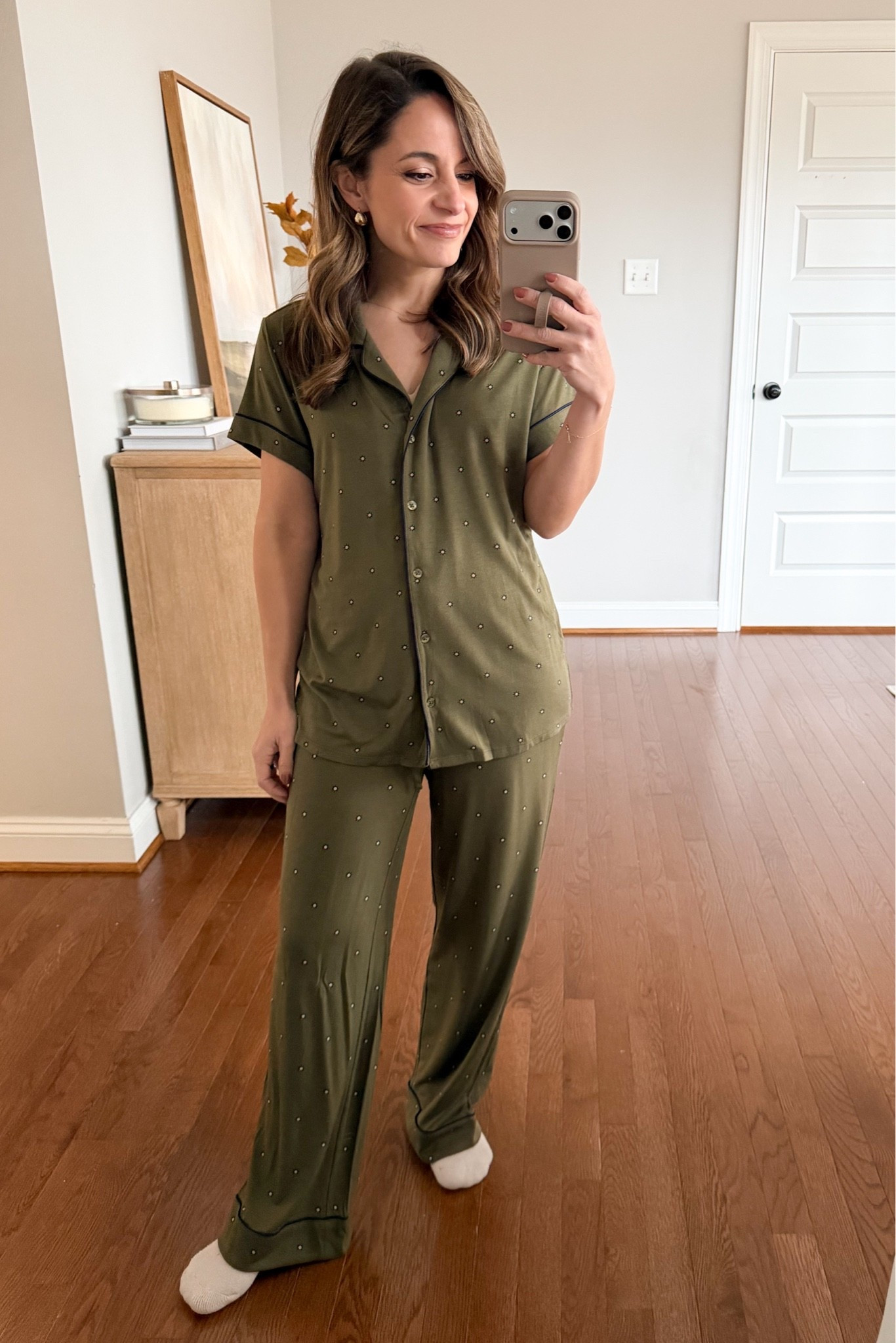 My favorite pjs are part of the nordstrom sale as well! I love grabbing a pair when a sale comes around (also often around the holidays). The cropped length is a perfect full length for me. The fabric is soft and cooling - they also come in a shorts option.

#LTKPetite #LTKSaleAlert