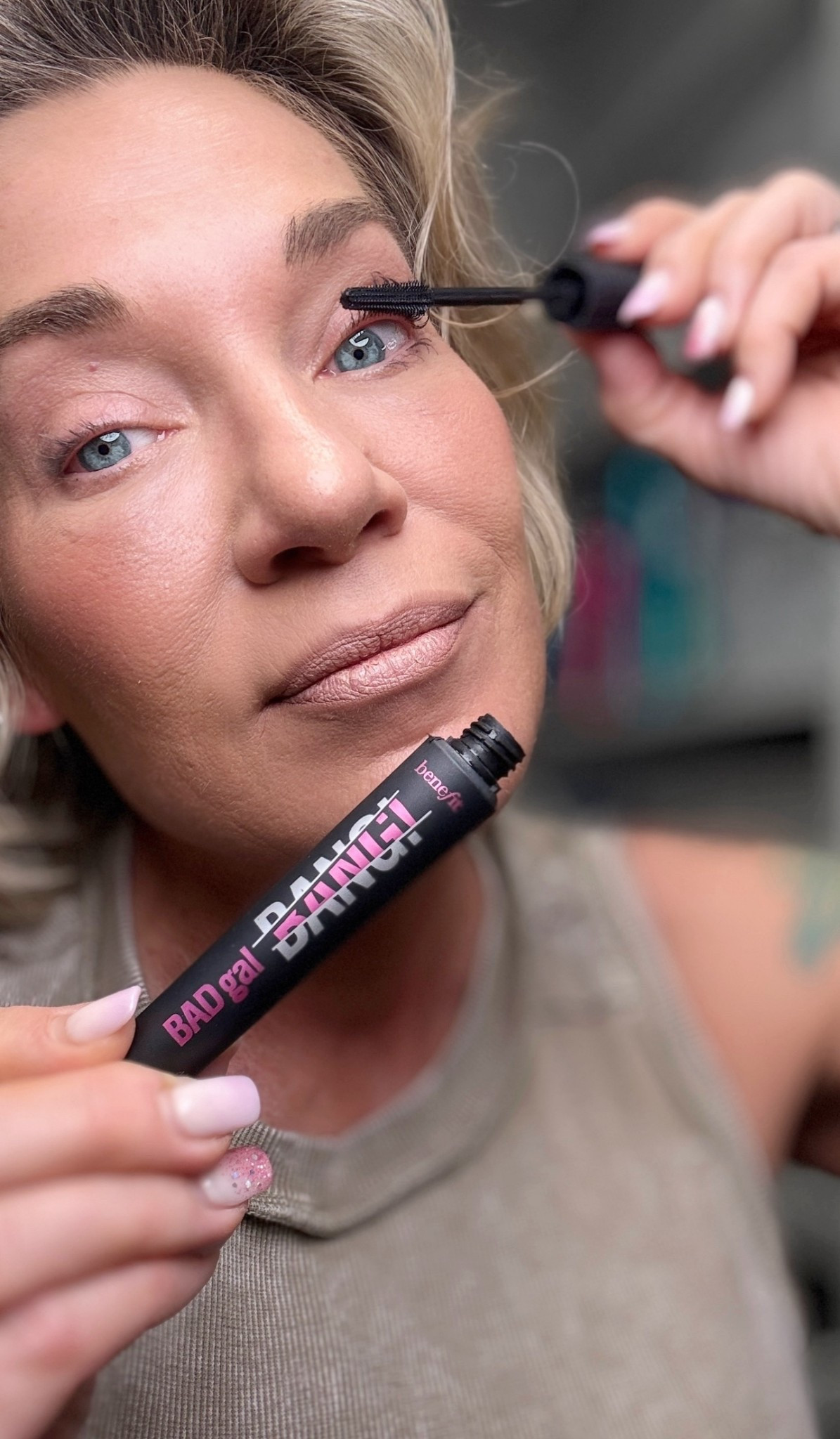 I’ll say it, Benefit’s Bad Gal mascara might just be my forever favorite. At 50 plus I have zero interest in gluing on falsies, but this one gives me the same full, dramatic lash look without the hassle. Thick, lifted, and bold, just how I like my lashes AND my attitude. #benefitmascara #mascara 

#LTKBeauty #LTKOver40 #LTKFindsUnder50