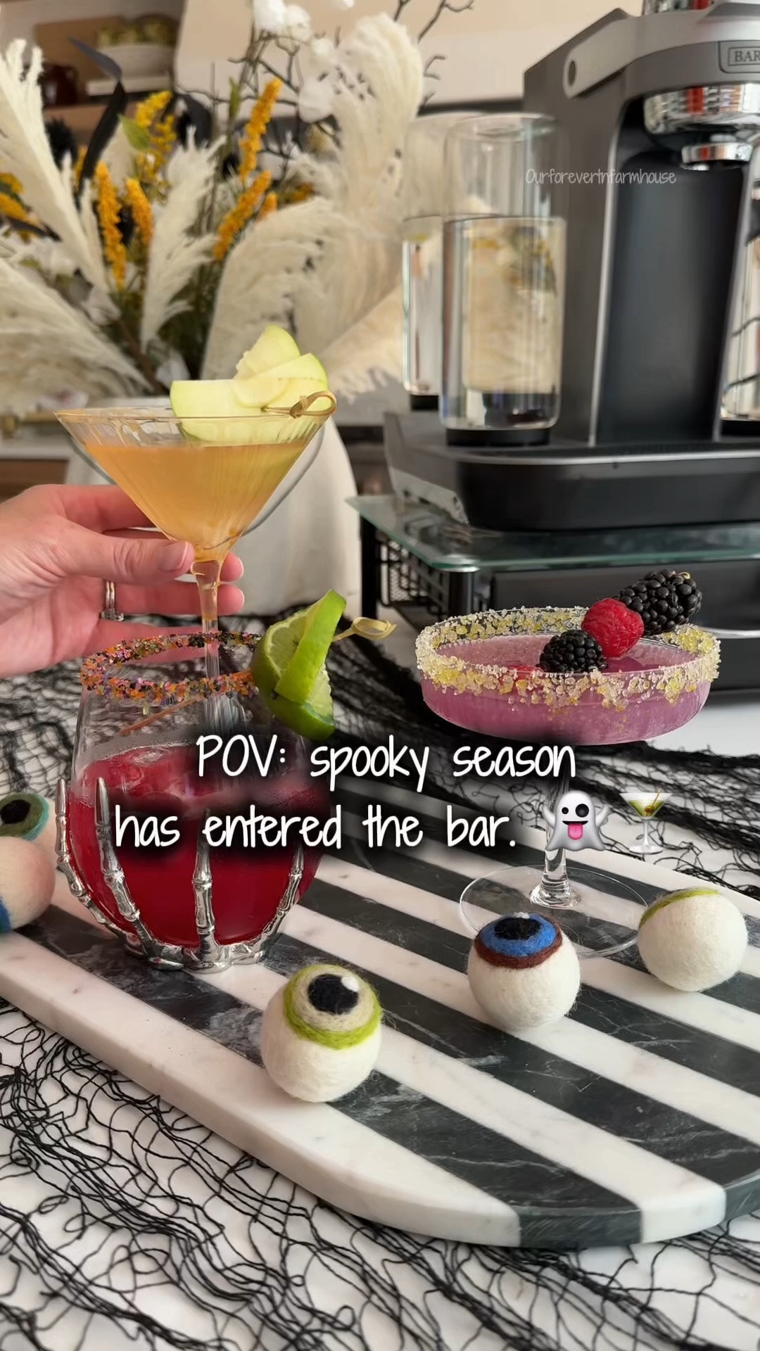 Spooky season calls for spooky cocktails. 👻🍸

The @Bartesian  Halloween cocktails are back, AND there are two new flavors in the variety pack this year! 🎃

You guys know I love my Bartesian because it makes cocktails ridiculously easy. Just pop in a capsule, choose your strength, and it does the rest. You can even make them as mocktails!

The Halloween Collection includes Witch’s Heart, Caramel Appletini, plus the NEW Sour Spell + Vampire’s Kiss. And you can also grab the seasonal Candyman Margarita separately. 👻🍹

No recipes to memorize or a million ingredients to buy. Just perfectly mixed spooky cocktails in seconds.

#LTKfoodie #LTKSeasonal #LTKHome