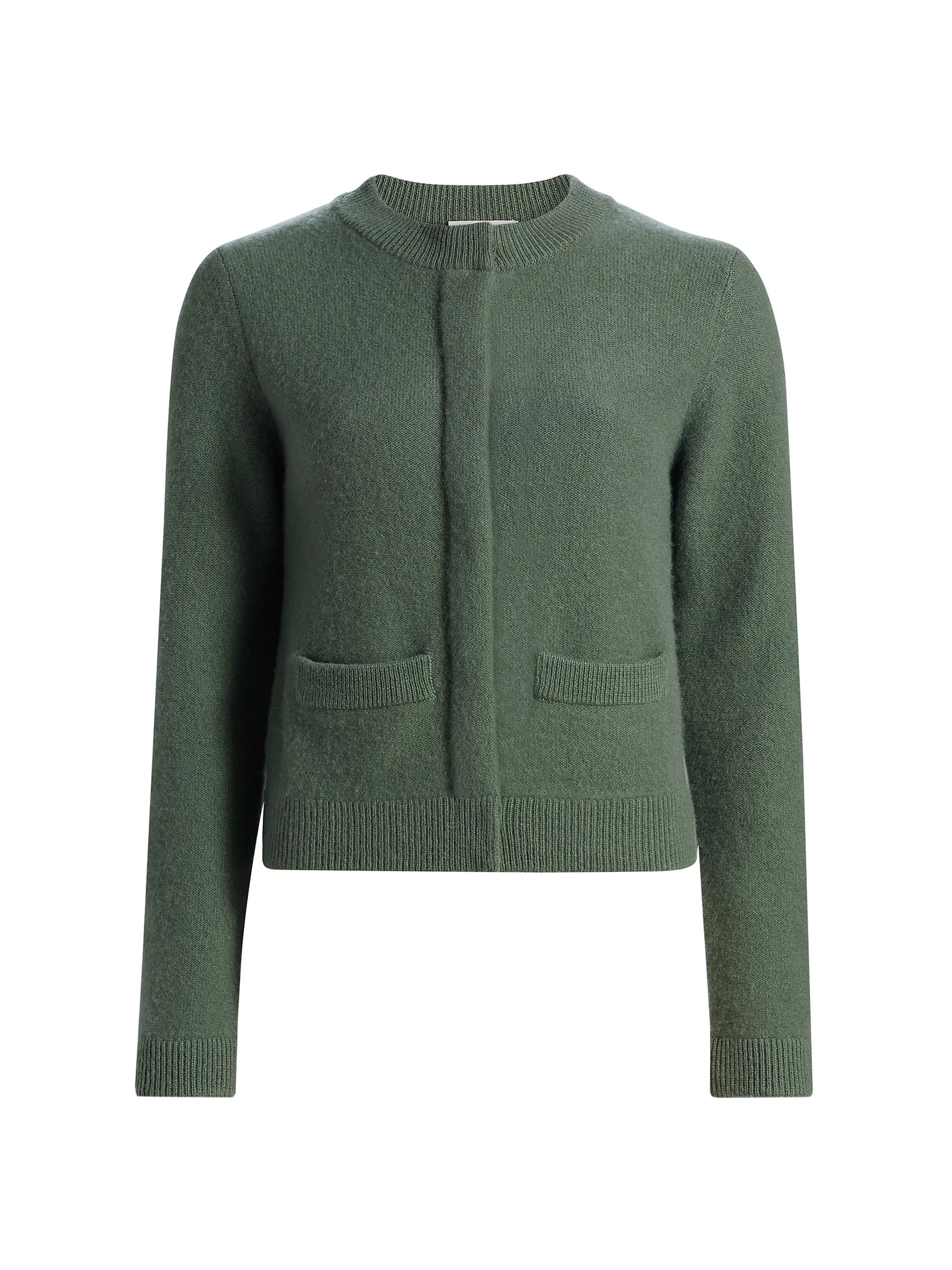 Shrunken Boiled Cashmere Cardigan | Saks Fifth Avenue