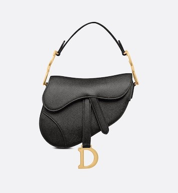 Black Grained Calfskin | Dior Couture