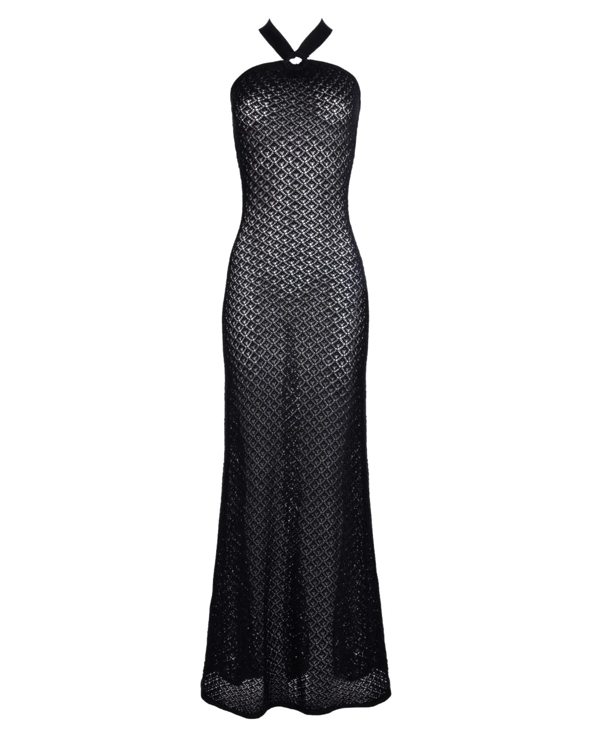 Halter Neck Knit Maxi Dress | Chelsea Peers NYC