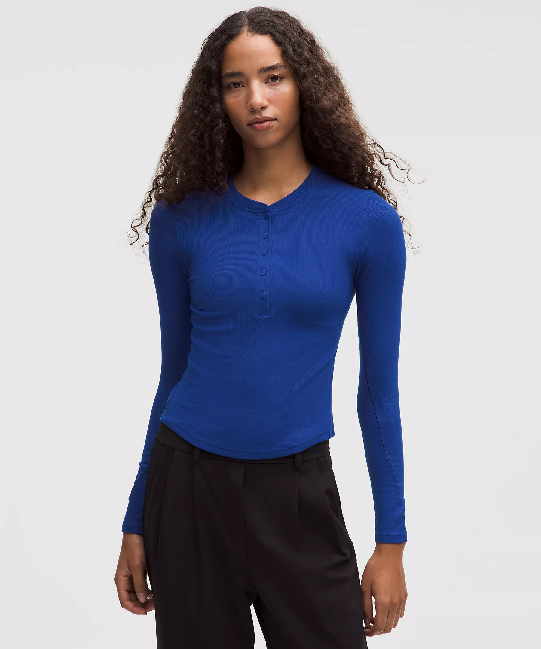 Hold Tight Long-Sleeve Henley | Lululemon (US)