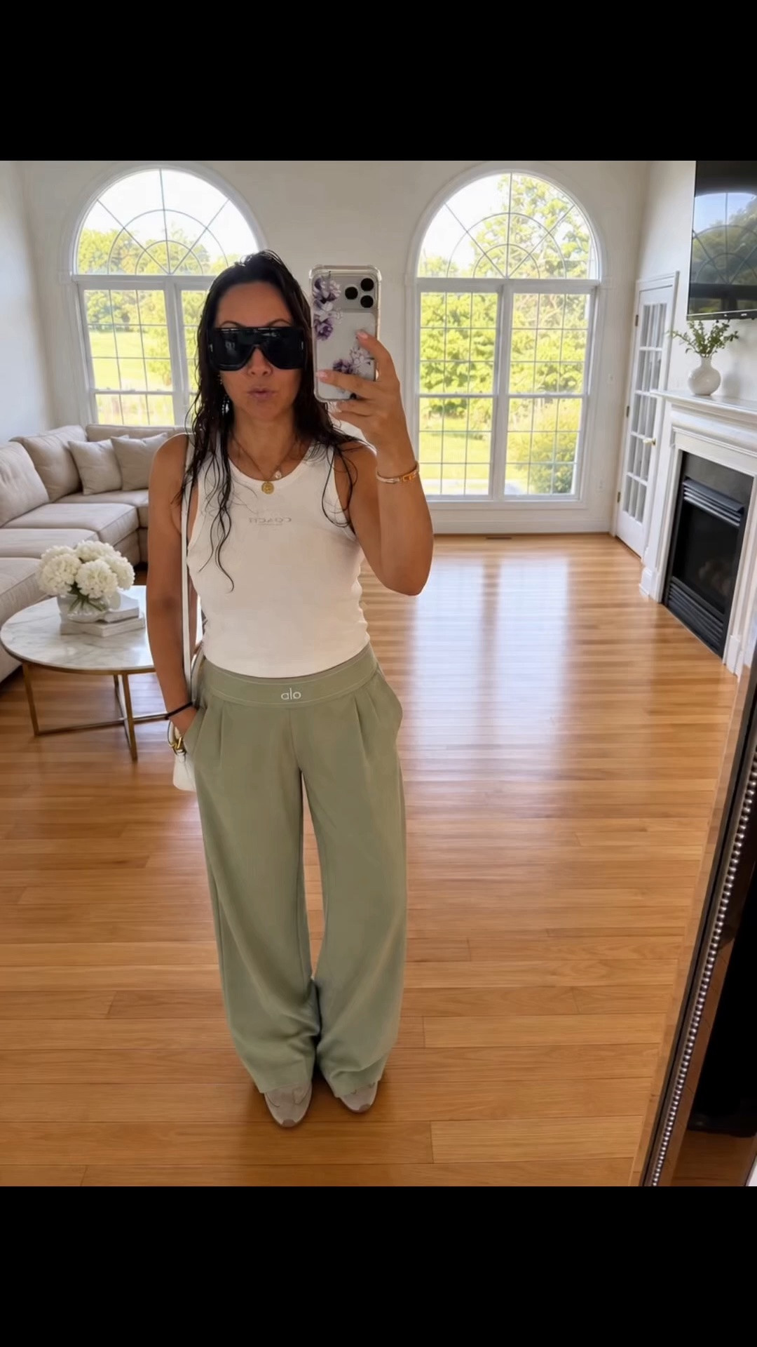 At this point, my ALO pants obsession deserves its own closet 😂🤍

I started this little tradition of treating myself to a new color every month, and I have ZERO plans of stopping. There’s just something about finding a pair of pants that fits perfectly, looks effortlessly put together, and somehow works for everything.

Coffee run? ALO.
Errands? ALO.
Travel day? ALO.
Trying to look cute while being ridiculously comfortable? Definitely ALO. 🤍

Some people collect handbags. Some collect shoes. Apparently, I collect ALO pants in every color. 😂

#LTKSeasonal #LTKOver40 #LTKMidsize