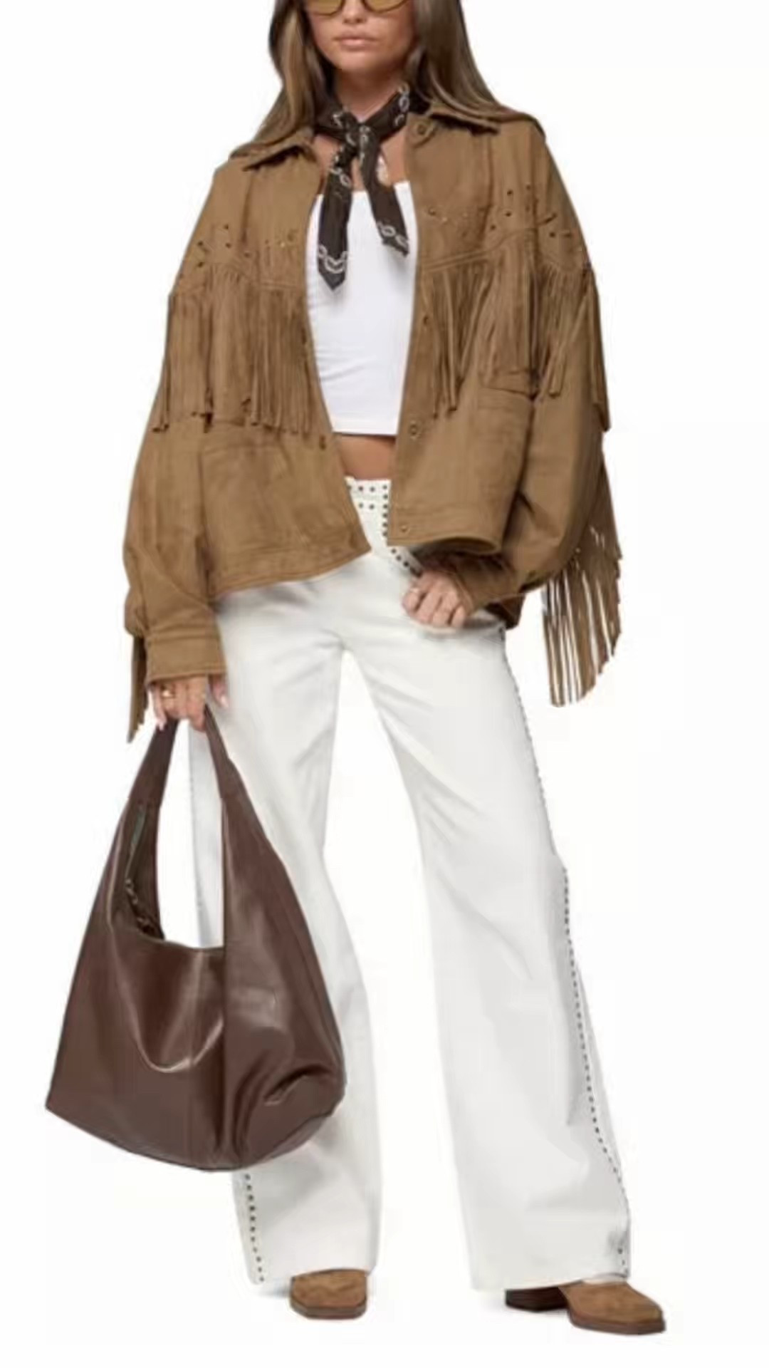 Western outfit inspo with the Evonka Fringe Faux Suede Jacket
Fits small, order one size up! 

#LTKSaleAlert #LTKootd #LTKSeasonal