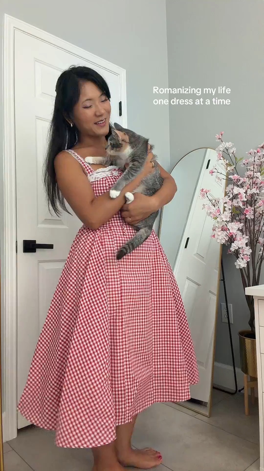 Wearing size medium