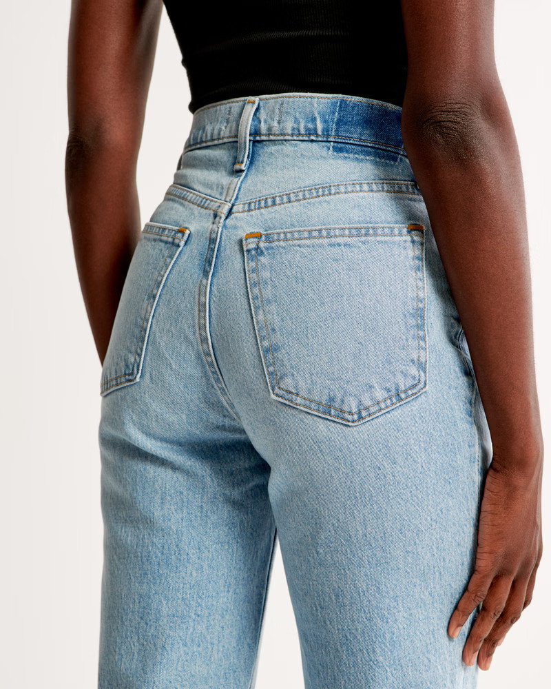 Ultra High Rise 90s Straight Jean | Abercrombie & Fitch (US)