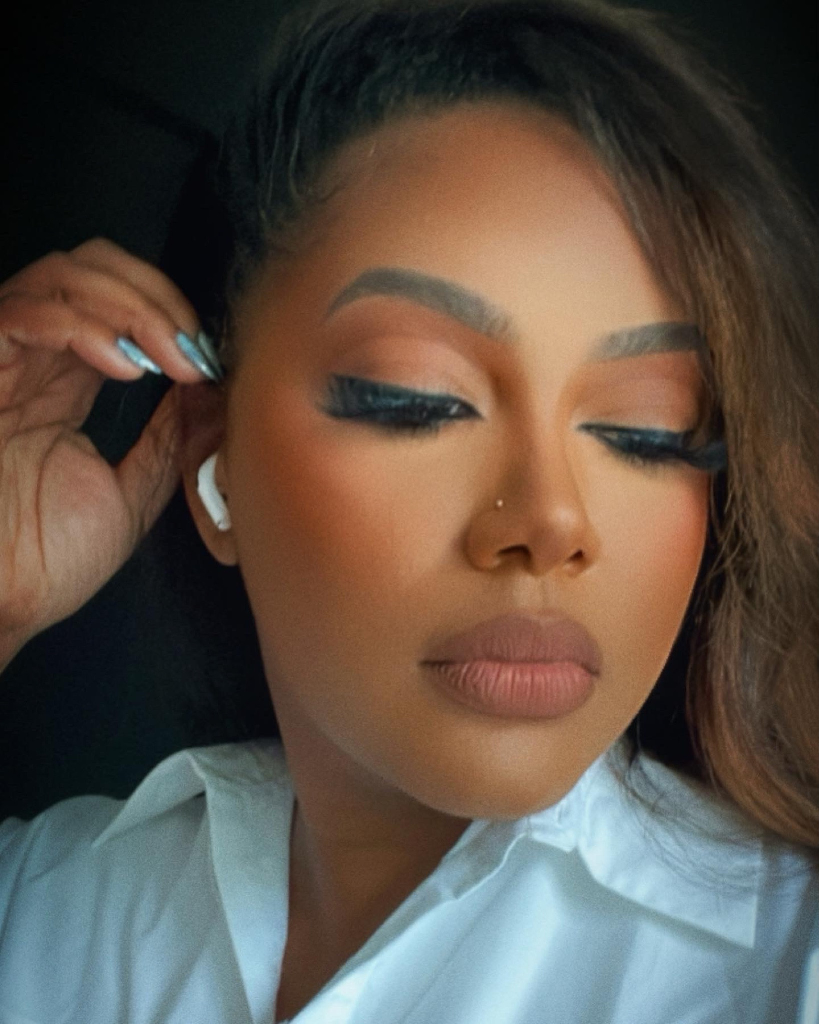 Natural glam, would also be pretty with a red lip 💋

#LTKbeauty #LTKHoliday #LTKSeasonal
