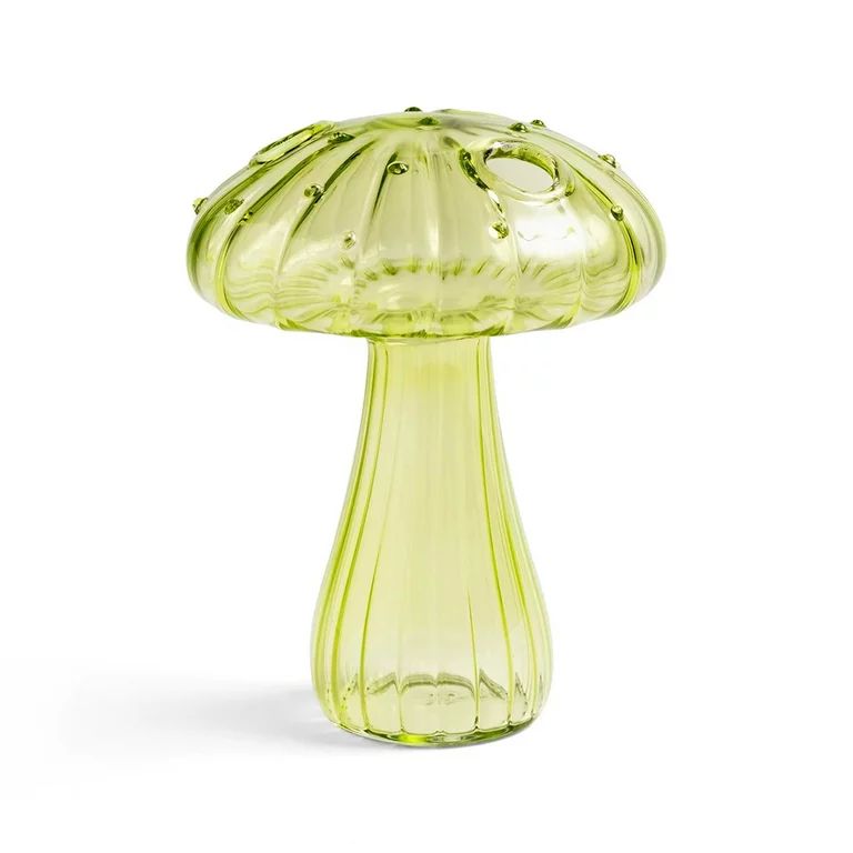 Mushroom Glass Vase Flower Arrangement Container Vases Clear Mushroom Flower Pot | Walmart (US)