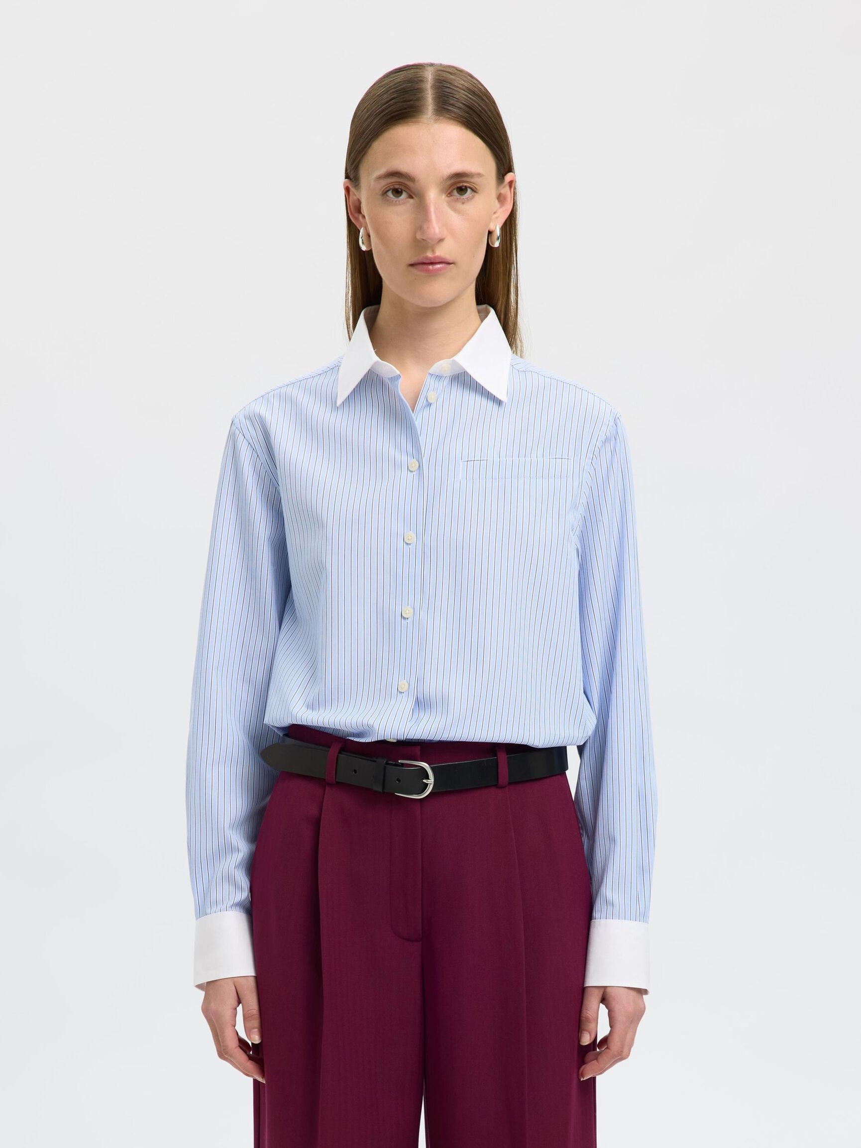 RELAXED FIT COTTON SHIRT | Selected
