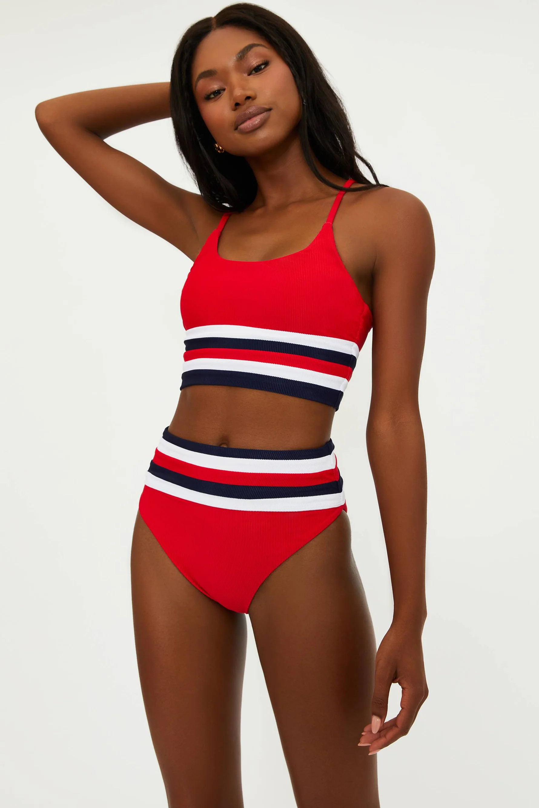Millie Bottom American Colorblock | Swim Bottom | Beach Riot | Beach Riot