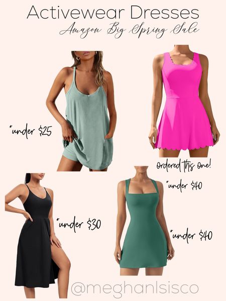 Activewear Dresses — Amazon Big Spring Sale 🌸



#LTKsalealert #LTKfindsunder50 #LTKstyletip