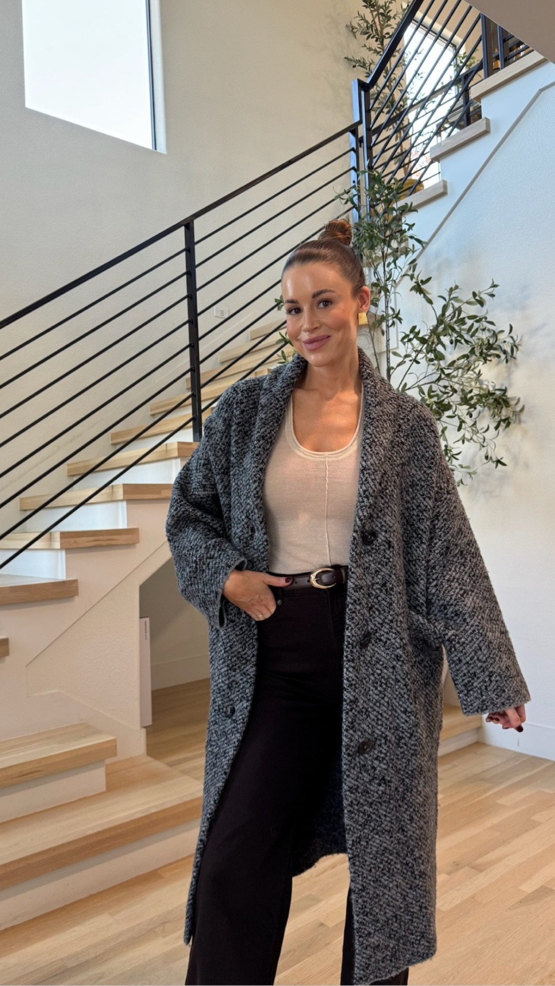 This wool coat is so fabulous! It has an oversized fit and I love the collar on this one. This material is so soft and thick — really great quality and perfect for winter!

This should last for years and years without going out of style! So many ways to style and I’m so impressed.

#LTKootd #LTKSaleAlert #LTKdayinmylife