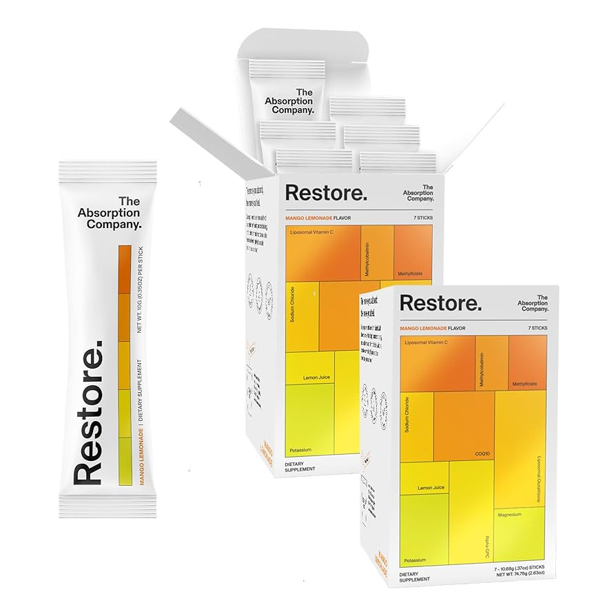 Electrolyte Powder Packets - Workout Recovery & Hydration Drink Mix with Liposomal Glutathione, V... | Amazon (US)