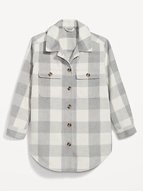 Plaid Soft-Brushed Utility Shacket for Women | Old Navy (US)