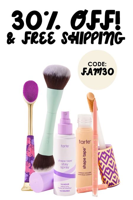 Great deal on these makeup products. Shape tape is a must have in my makeup bag! Needed some new makeup brushes - so I am excited to try these. As a teacher, my makeup seems to come off by the end of the the day so I added this setting spray to my cart! 

#LTKsalealert #LTKbeauty #LTKBacktoSchool
