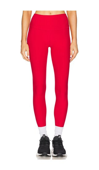 alo 7/8 Alosoft High-waist Highlight Legging in Red. - size M | Revolve Clothing (Global)