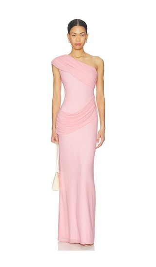 superdown Fleur Maxi Dress in Pink. - size M | Revolve Clothing (Global)