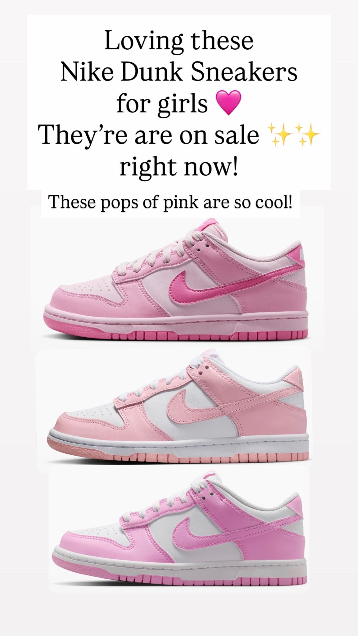 Nike dunk sneakers for girls

#LTKKids #LTKSaleAlert