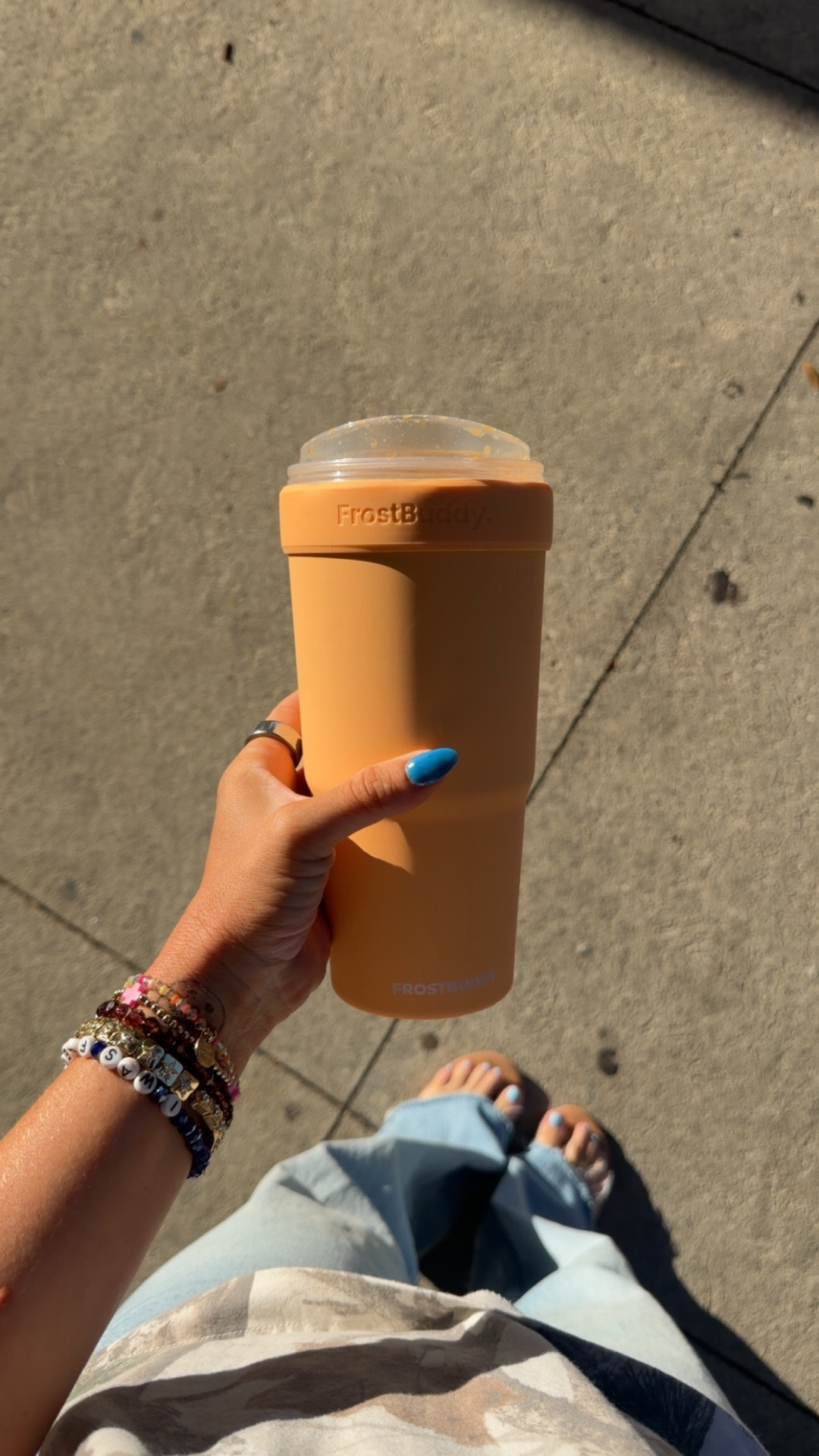 I’m obsessed with this color. Frostbuddy  