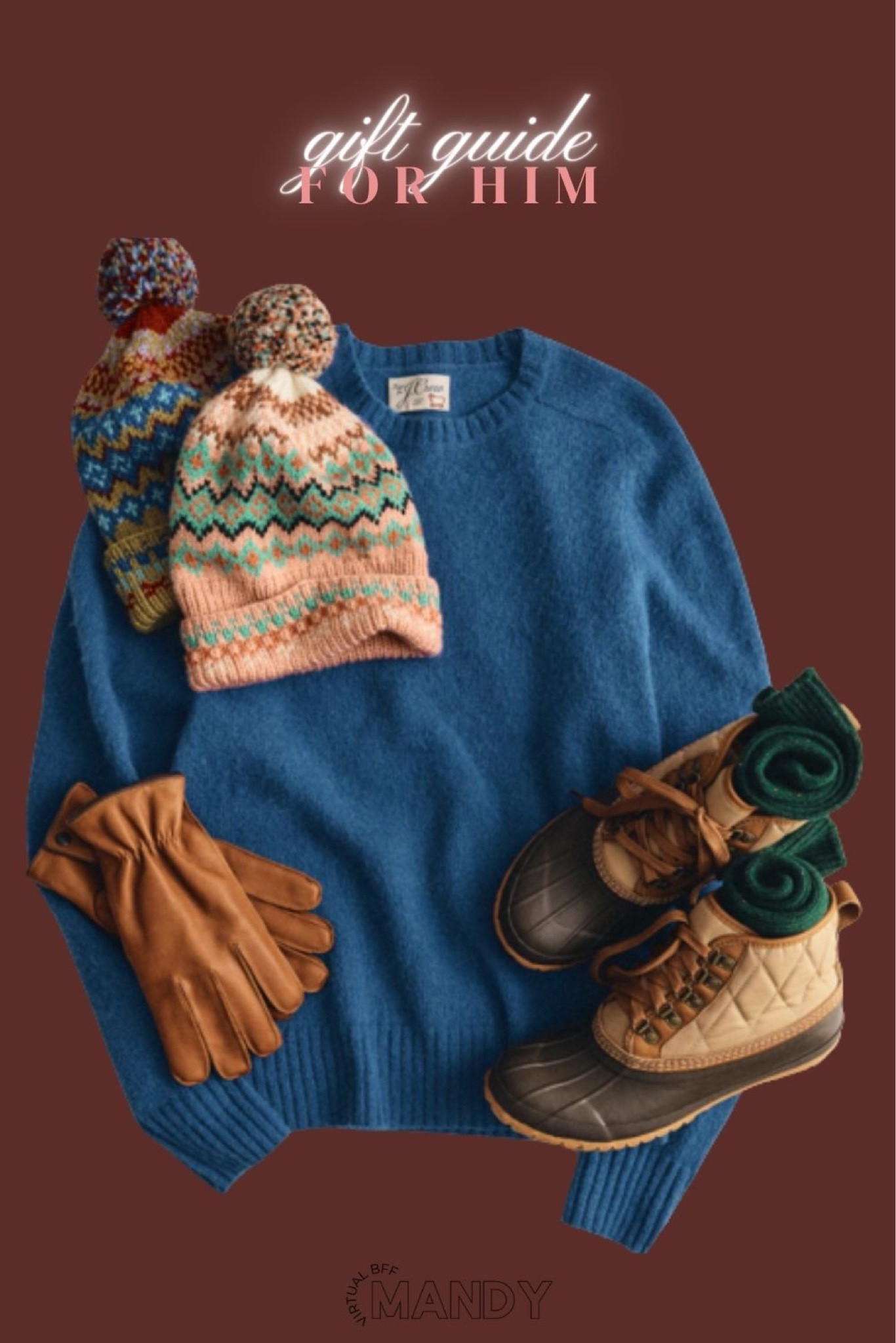 J.Crew men’s brushed wool crewneck sweater, cashmere beanie, low-top hiking boots and leather gloves with wool lining. Follow for more gift guides this holiday season! 

Mens Gift Guidee

#LTKmens #LTKGiftGuide #LTKHoliday