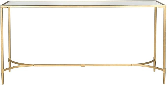 Safavieh Home Collection Antwan Gold Console Table | Amazon (US)