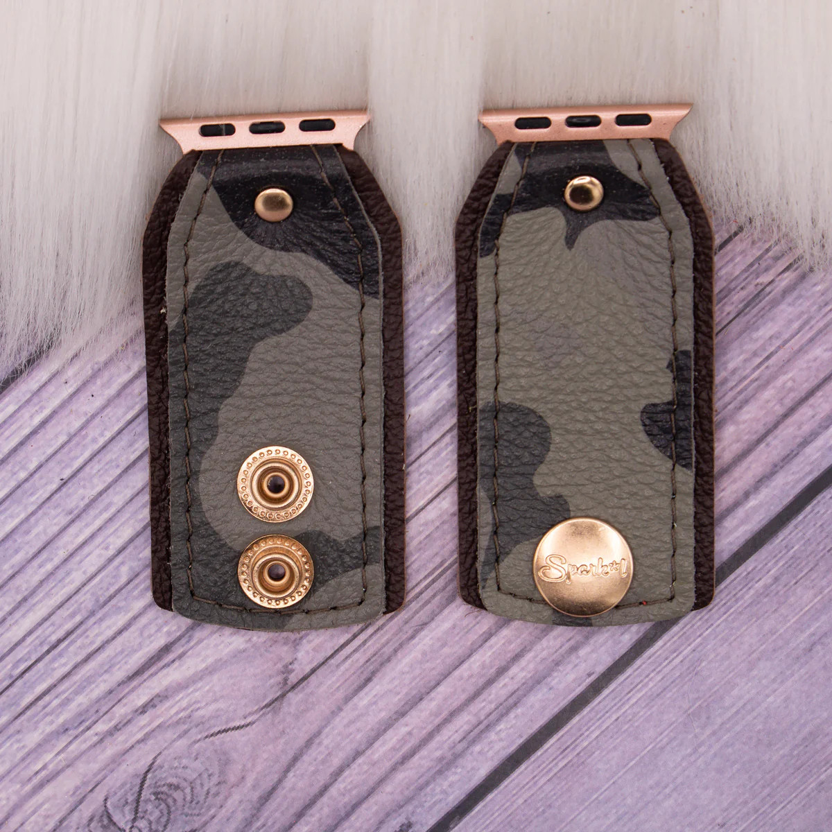 Open Box - (XXS) Bow Band in Green Camo (Apple Watch 38/40/41mm) | Sparkl