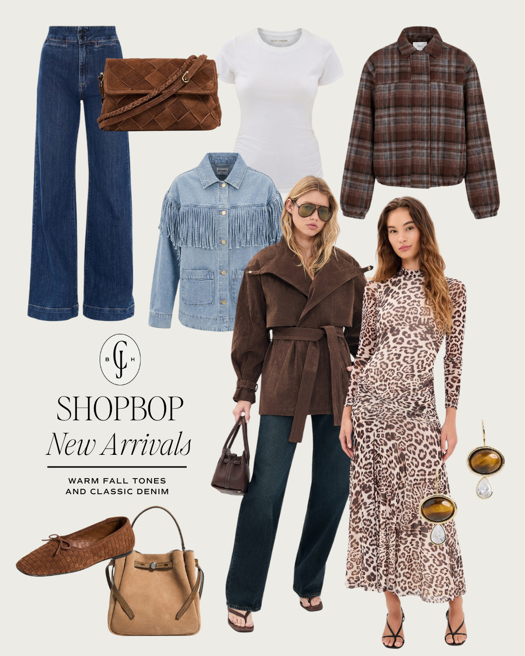 Shopbop New Arrivals! Warm fall tones and classic denim I'm loving this season. 

 #LTKSeasonal