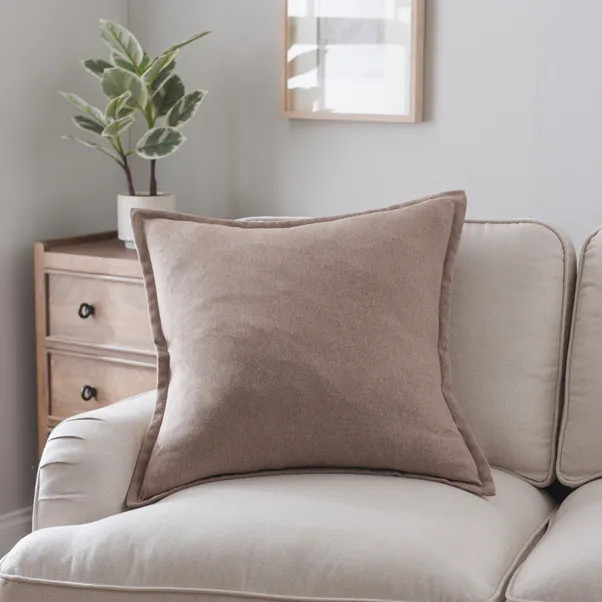 Luna Oxford Edge Square Cushion | Dunelm (migrated)