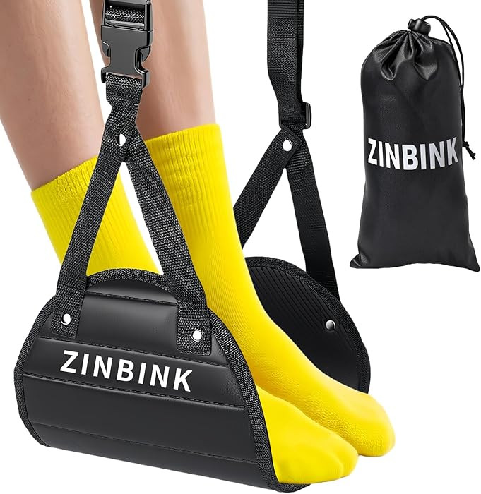 Airplane Foot Hammock, Portable Foot Hammock for Plane Travel to Relax Your Feet, Plane Travel Es... | Amazon (US)