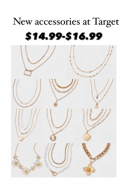 New necklaces at Target 


#LTKover40 #LTKsalealert #LTKSeasonal