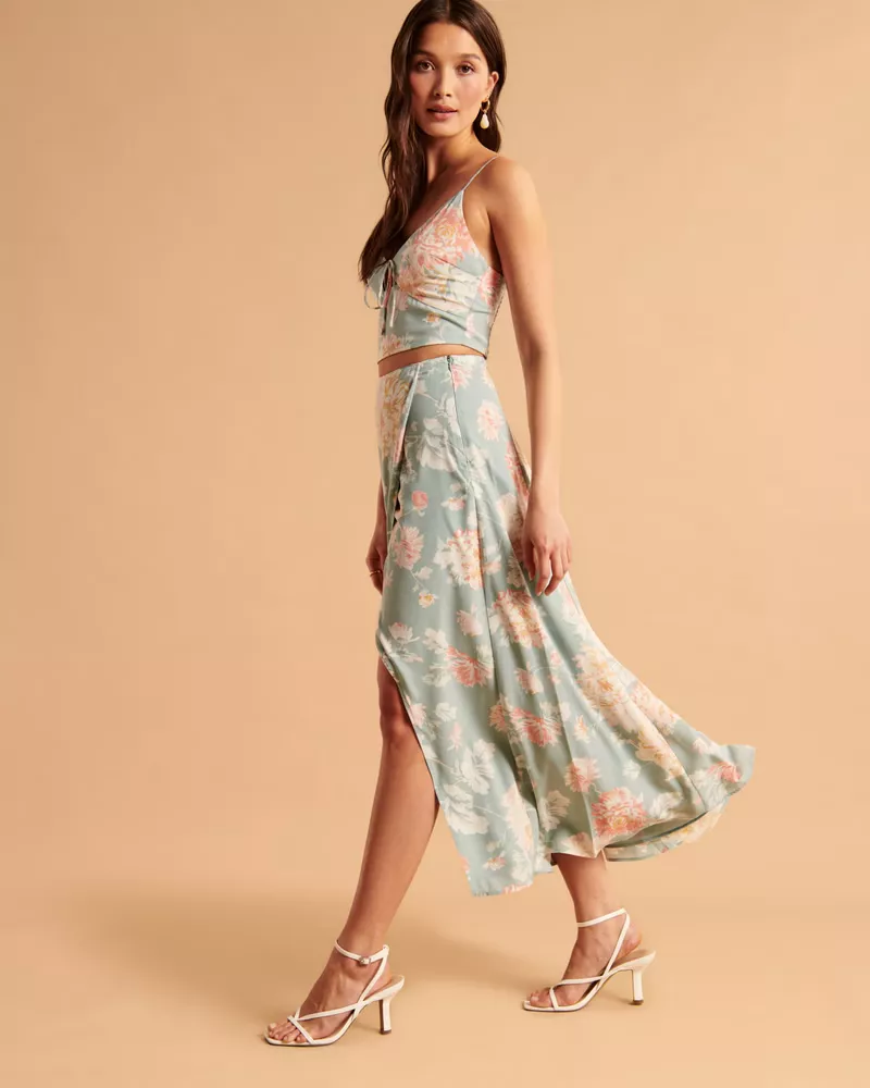 Flowy maxi skirt clearance us