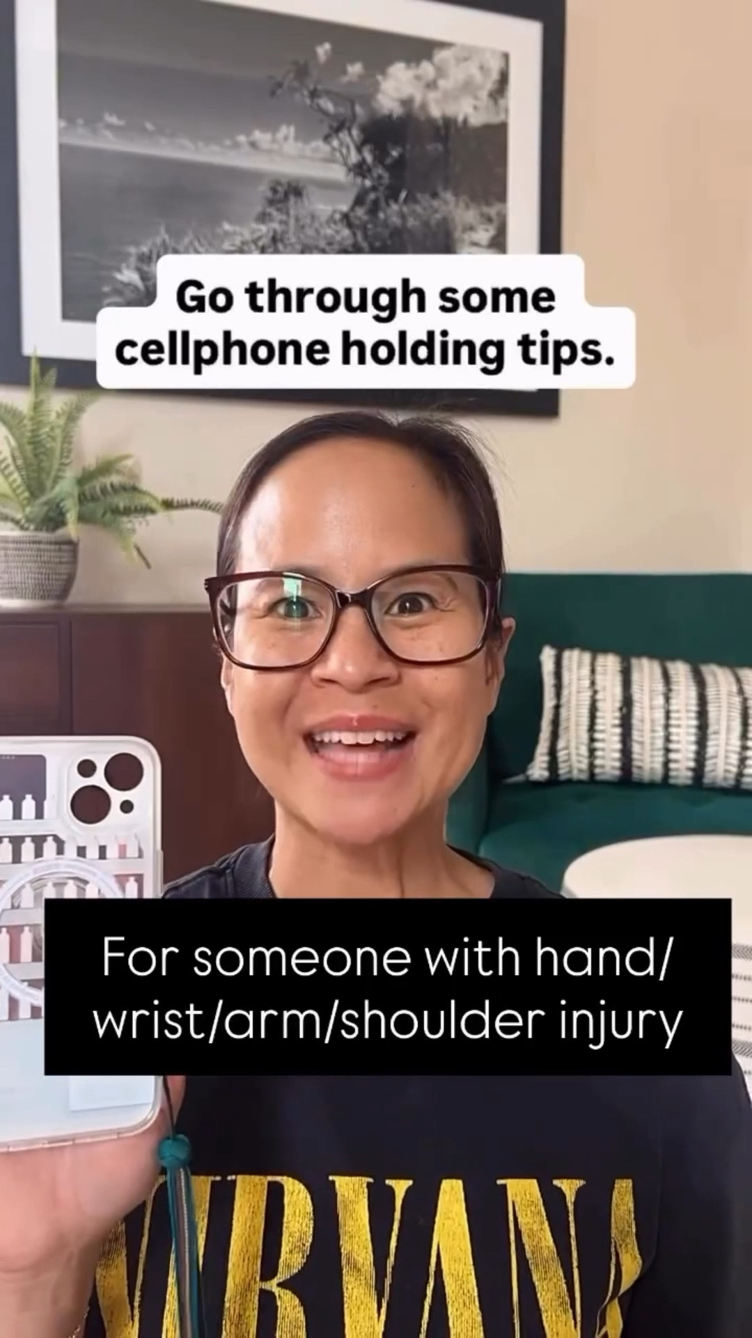 We live by our phones, so are you making sure that you are using it in a way that doesn’t worsen your pain? 

✨But first make sure to SAVE this for later, SHARE this with another and FOLLOW  us to learn more ways to do your everyday activities safer, and with less pain!

Because we are using our smartphones so much in our day, I am constantly teaching on safer and better ways to use your phone so it doesn’t cause or exacerbate injury! 

To watch the entire video, go to my YouTube page @handwristarmshoulderexpert29 or get the link in my bio. 

Hi my name is Rose and I am an Orthopedic occupational therapist and certified hand therapist for the last 20 years.  I specialize in treating injuries of the hands to the shoulders.  My goal is to provide effective solutions for those ready to get their life back!!

P.S. If you’d like to learn additional ways to change your everyday tasks so your safer AND the entire therapeutic program our expert uses and has used with her patients for the last 20 years, comment “guide” below and we will send you the info to get it!