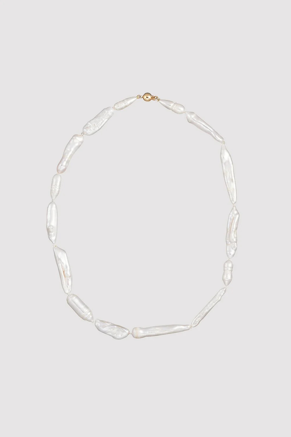 Elongated Pearl Choker - By Holly Ryan | St. Agni