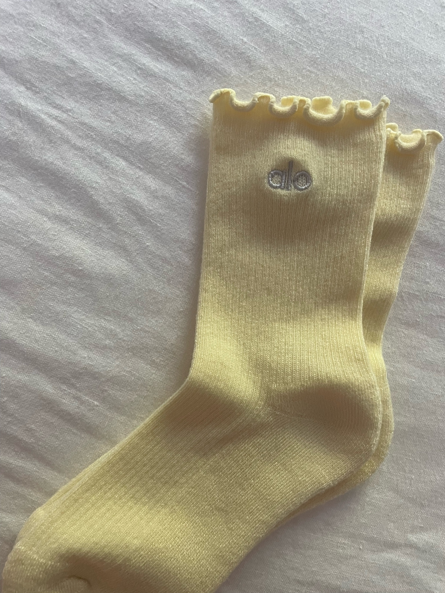 The cutest little ruffle socks from Alo!! Obsessed! 

#LTKActive #LTKFitness #LTKFindsUnder100