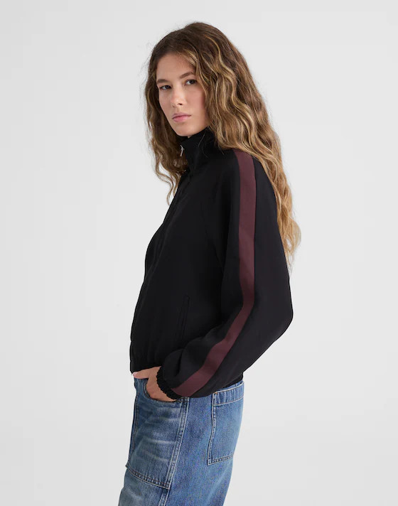 Zip-Front Track Jacket | Madewell | Madewell