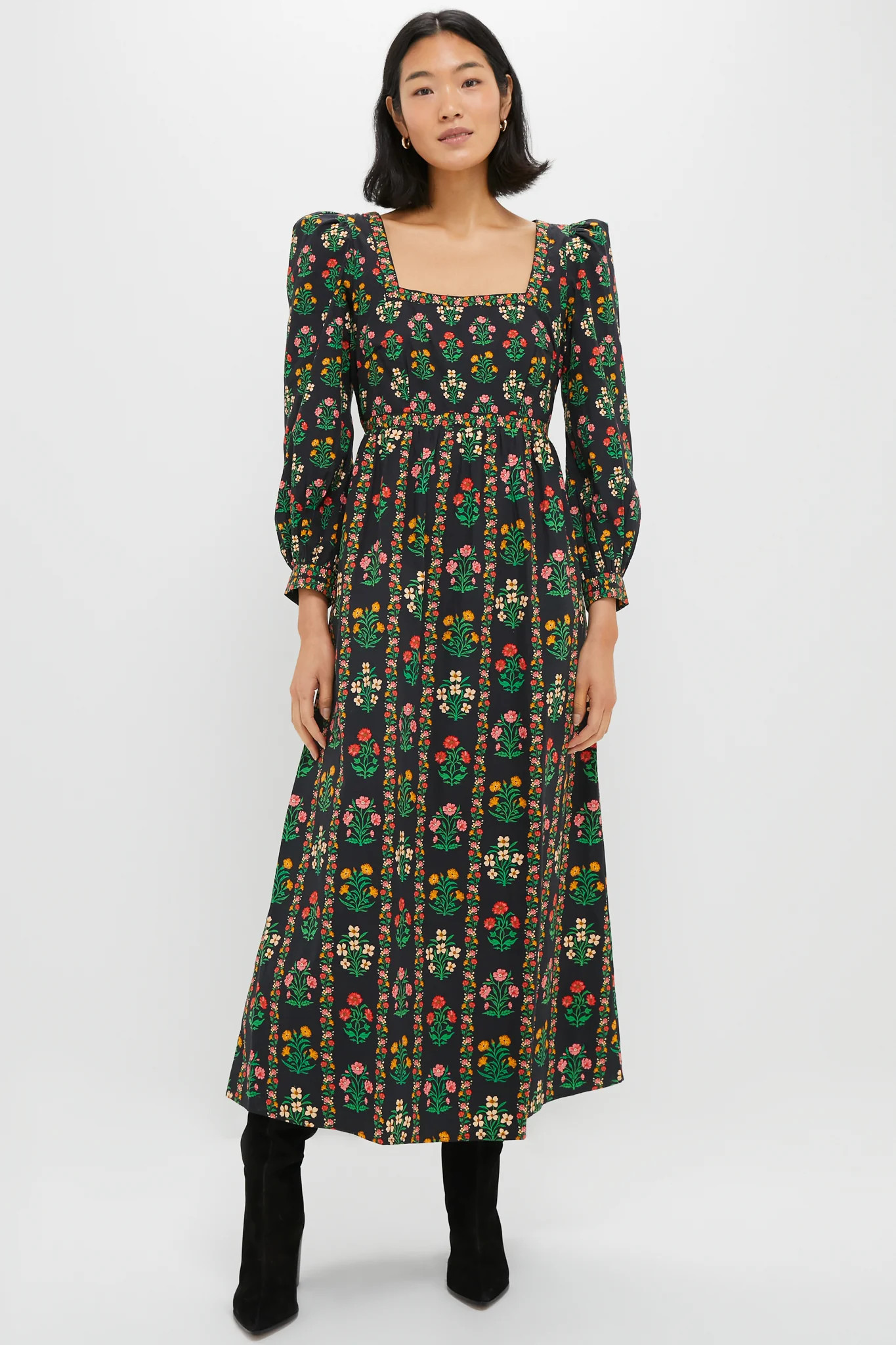 Rose Border Cornelia Dress | Tuckernuck (US)