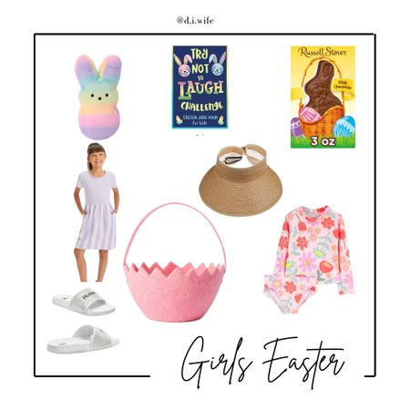 Easter is a mere 2 weeks away. Are you ready?!
Here are some toddler/little girl basket filler ideas. 
I always love including Spring activities, new swim gear and some treats. This year I mixed in a few extras for our upcoming Disney Cruise. Linking the cute Simple Modern cups I bought them too! 

Hurley, Stanley, Amazon, Peep

#LTKfamily #LTKkids #LTKSeasonal