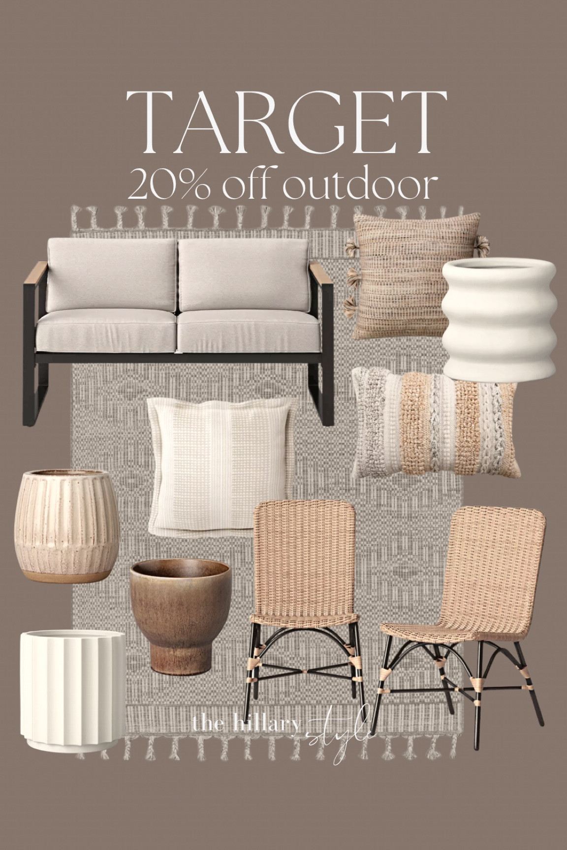 Target is having a Sale Up To 20% Off Select Outdoor until March 11! 

Target, Target Home, Target Sale, Outdoor Sale, Outdoor Furniture, Outdoor Rug, Spring, Spring Decor, Patio, Patio Season, Patio Decor, Studio McGee, Threshold, Threshold Studio McGee, Studio McGee On Sale, Sale Now, Outdoor Firepit, Outdoor Dining, Vase, Planters, Artificial Plants, Outdoor Pillows, Lanterns, Bar Cart, Entertaining, Outdoor Sofa, Fluted Planter, Fluted Home Decor, Home Decor

#LTKhome #LTKSale #LTKsalealert