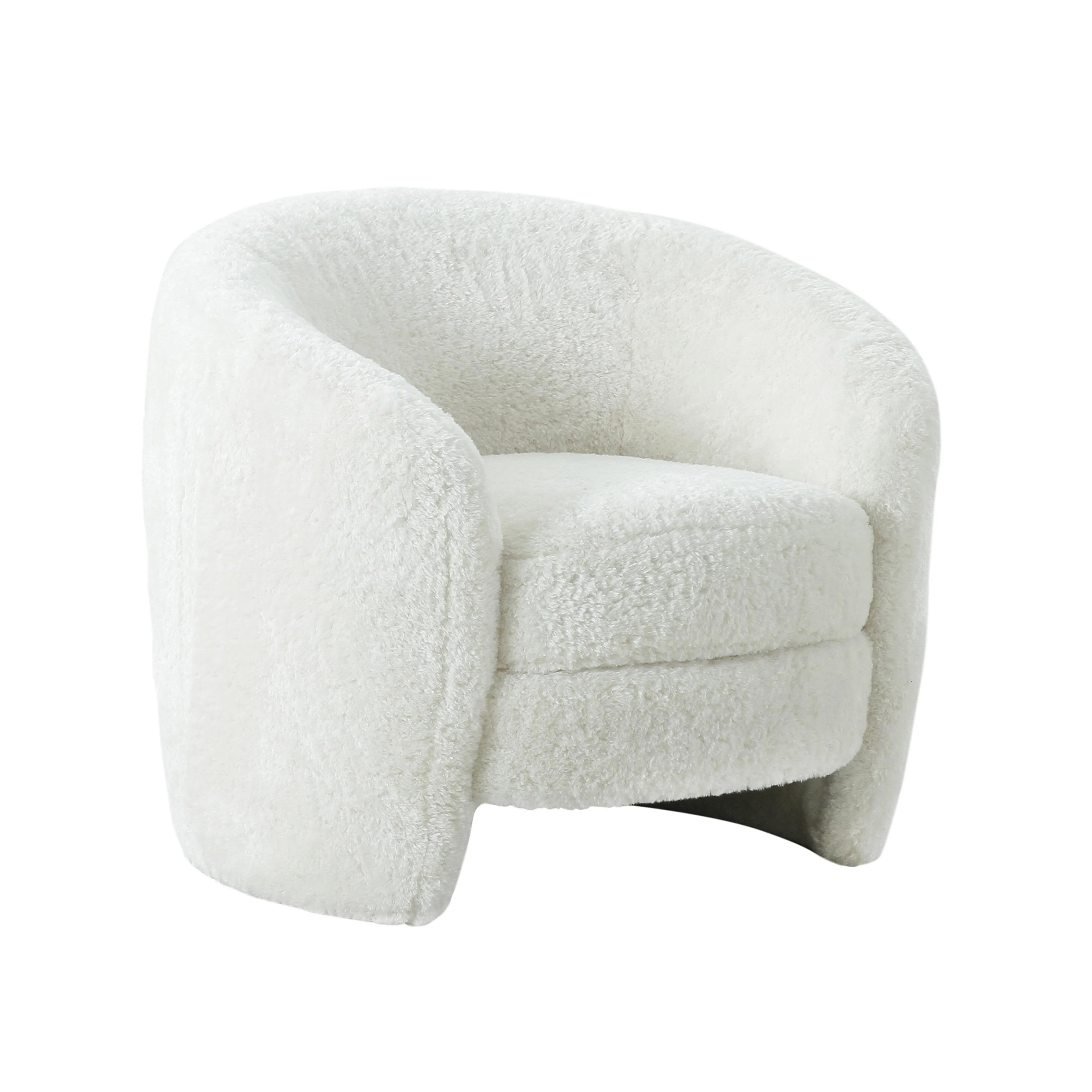Dakota Performance Faux Shearling Armchair | TOV Furniture