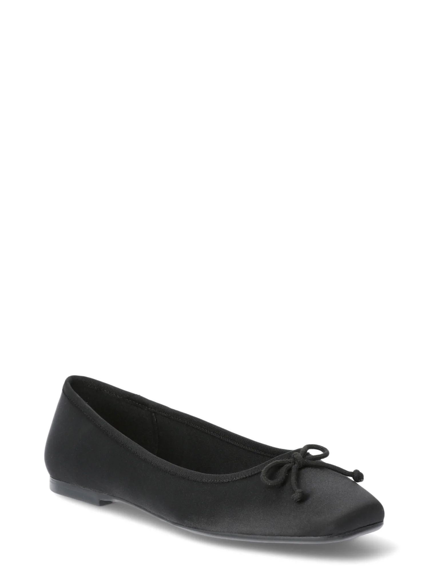 Scoop Women's Square Toe Ballet Flats - Walmart.com | Walmart (US)