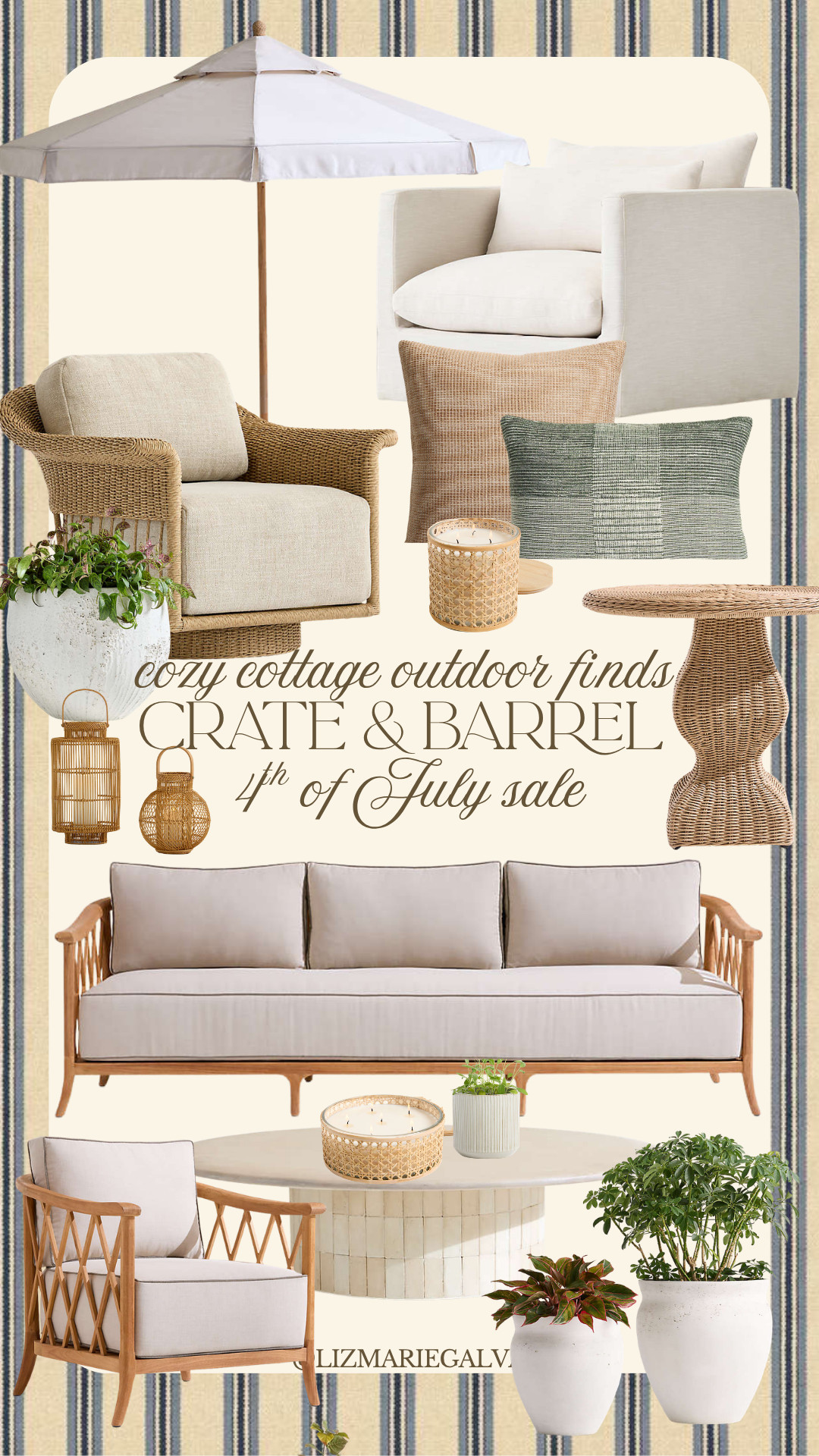 4th of July deals from Crate & Barrel! Shop these outdoor finds! 

 #LTKHome