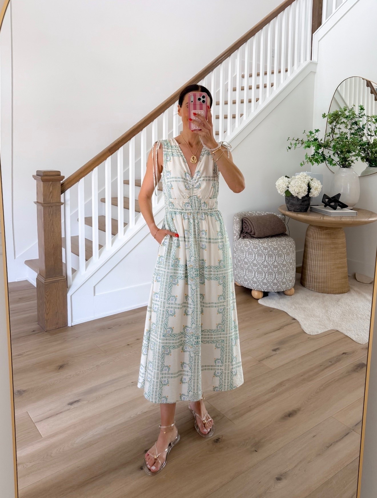 TARGET CIRCLE DEAL! This dress is such a good find for warm weather dressing. The lightweight fabric and easy flow make it perfect for all day wear, and the subtle print gives it that elevated but effortless feel. It’s one of those pieces you can style with sandals for daytime or dress up with simple jewelry for dinner and it just works every time.

Summer midi dress, effortless summer style, vacation outfit, everyday dress, travel outfit, lightweight dress, resort wear, neutral style, easy outfit idea, warm weather fashion, summer wardrobe staple, annabrstyle

#LTKSaleAlert #LTKTravel #LTKSeasonal