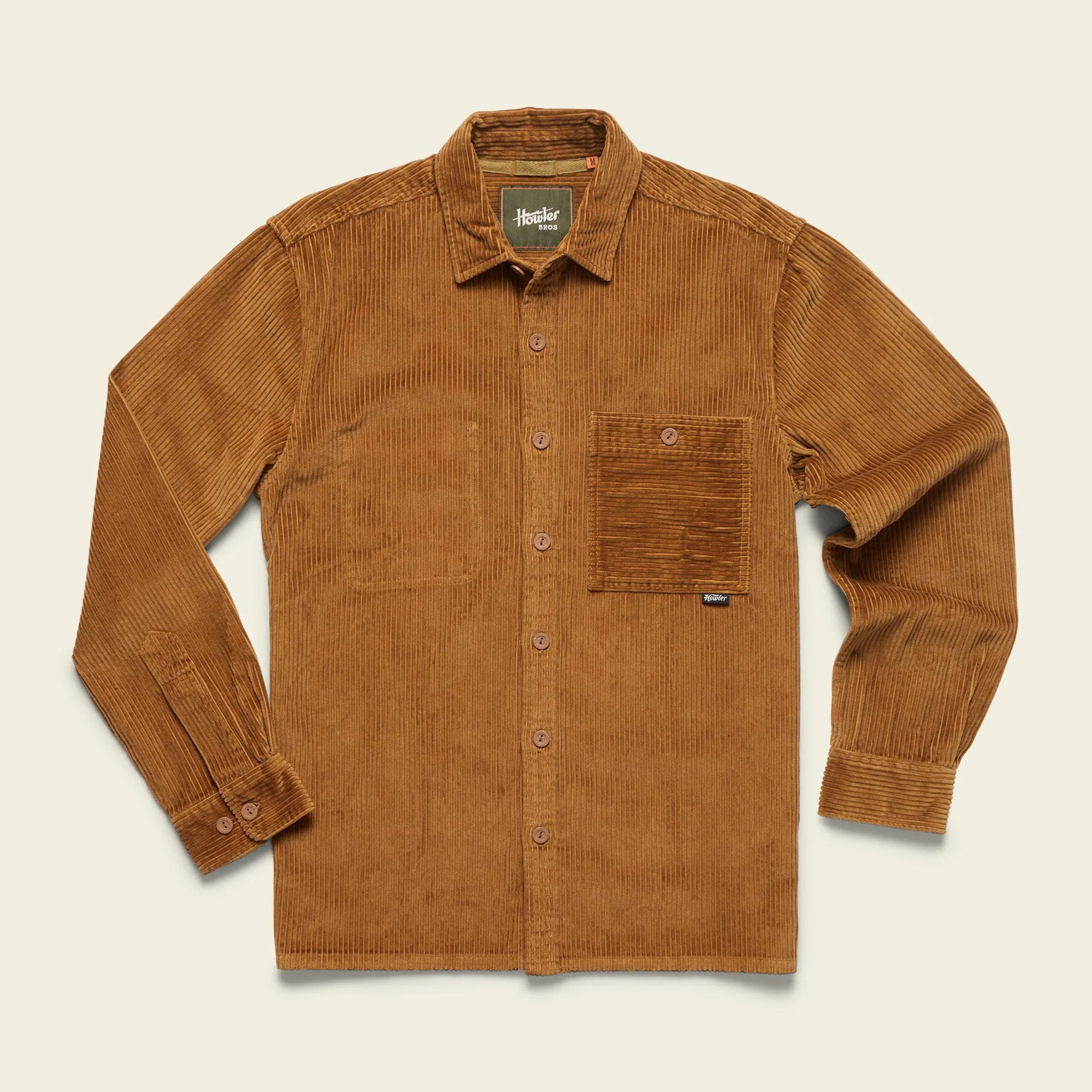 Iquitos Overshirt - Duck Brown | Howler Brothers