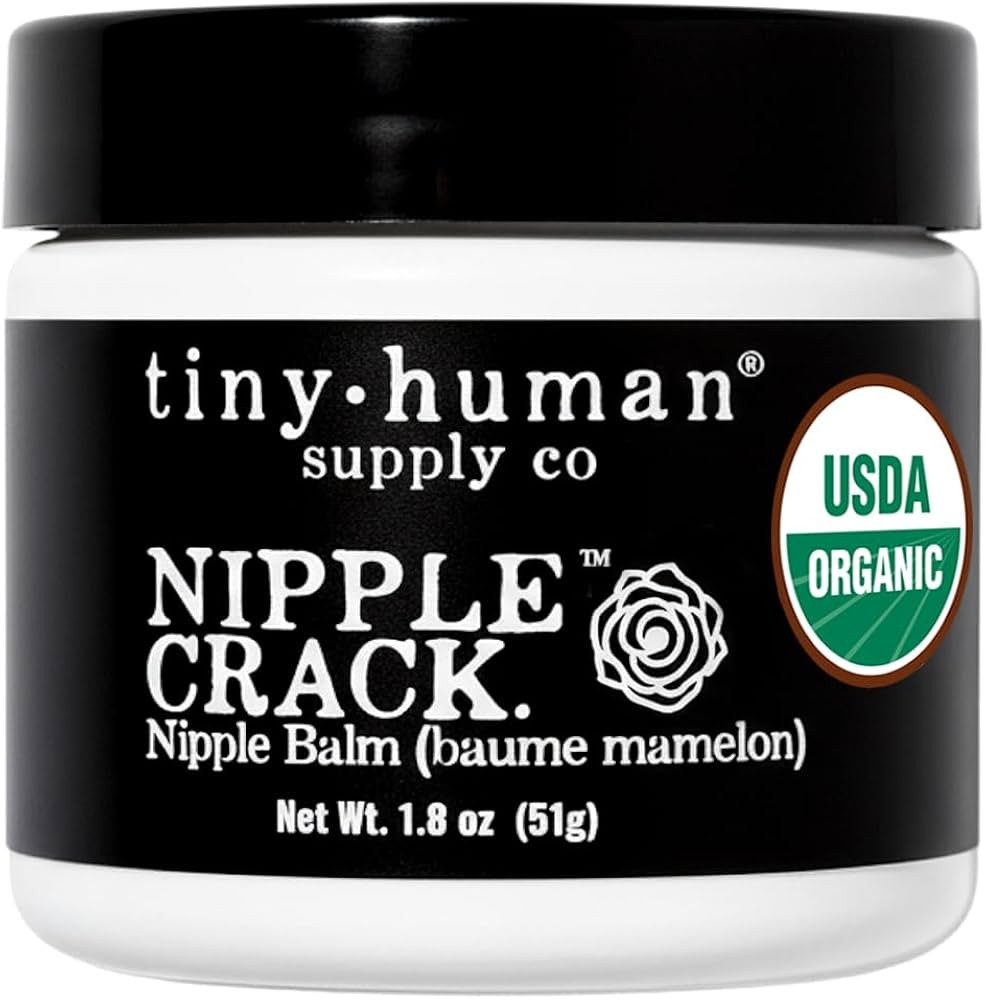 Organic Nipple Cream, Nipple Crack Lanolin Free Nipple Butter, Balm for Breastfeeding Mother, No ... | Amazon (US)