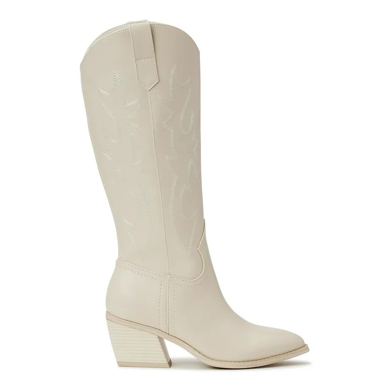 Madden NYC Women's Embroidered Tall Western Boots | Walmart (US)