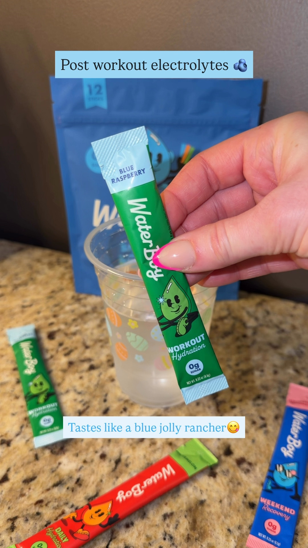 Post workout. Electrolytes. Hydration. Health and wellness. Supplements. Hydration packets. Waterboy. 

#LTKActive #LTKfoodie